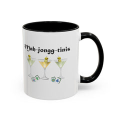 Mah-jongg-tinis Mug, Ceramic 11oz Game Mug