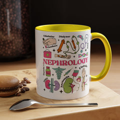 Nephrology Coffee Mug - Perfect Gift for Medical Professionals and Students, Stemmed Coffee Cup, Healthcare Appreciation, Unique Coffee Mug