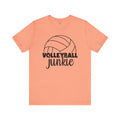 Volleyball Junkie T Shirt,Volleyball t-shirt,spike shirt,volleyball gift,sports tee,team shirt,player gift,coach gift,Love Volleyball,Spike