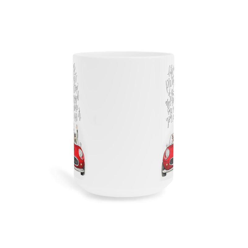 Life Moves Pretty Fast - Ceramic Mugs (11oz\15oz\20oz) Ferris Beuller / Movie Quote / Unique Gift / Gift for him / Gift for Her / 80s Movie