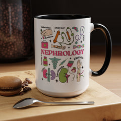 Nephrology Coffee Mug - Perfect Gift for Medical Professionals and Students, Stemmed Coffee Cup, Healthcare Appreciation, Unique Coffee Mug