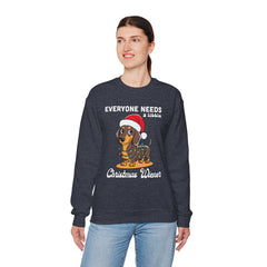 Everyone needs a little Christmas weiner - Unisex Heavy Blend™ Crewneck Sweatshirt