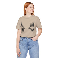 Mountain River Bank Nature-Inspired Graphic Tee