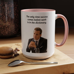 Harvey Specter Quote - 11oz 15oz Accent Coffee Mug