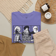 The Brainy Bunch Tee — Vintage Scientist Portraits Graphic T-Shirt