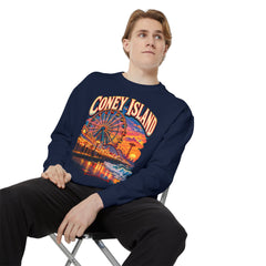 Brooklyn's Coney Island Sunset Sweatshirt - Comfort Colors Soft
