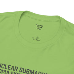 Nuclear Submarine Propulsion Explained Tee, Science Shirt, Geeky Gift, Educational Apparel, STEM Fashion, Nerdy T-Shirt