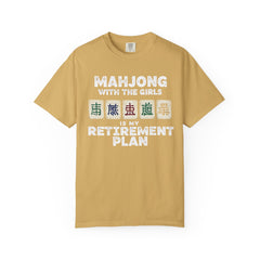 Mahjong Retirement Plan Unisex T-Shirt - Fun Gift for Friends