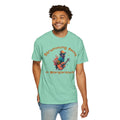 Parrot Strummin Away In Margaritaville - Unisex Garment-Dyed T-shirt