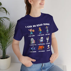 Motivational Kids Tee - I Can Do Hard Things - Unisex Jersey Shirt, Uplifting Gift for Children, Inspirational Apparel, Back to [...]