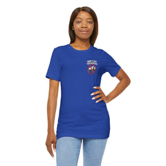 Montana Rules Tee - “3 Things You Don’t Do in Montana: Don’t Pet the Buffalo, Outdrink Canadians, Mess with Cowboy Music”