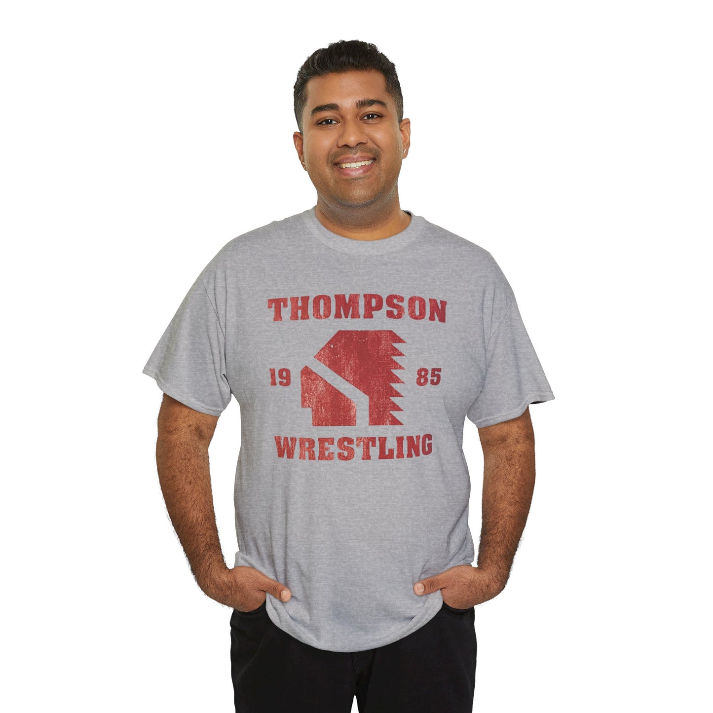 THOMPSON WRESTLING 1985, Unisex Heavy Cotton Tee