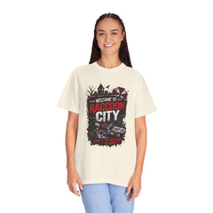 Raccoon City Graphic T-Shirt — "Welcome to Raccoon City" Horror Gamer Tee
