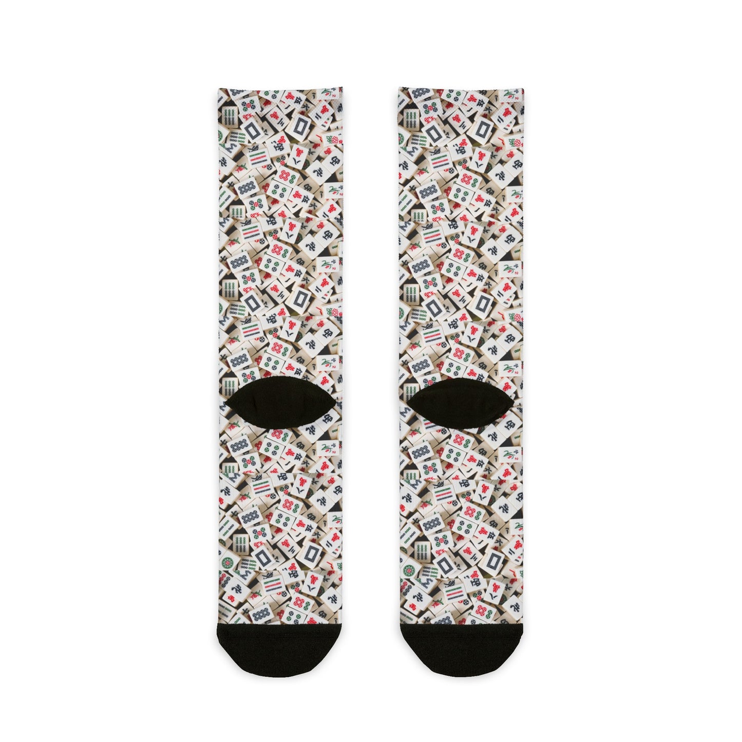 Mahjong Tile Crew Socks