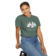 Hempstead Bay Sailing Club T-Shirt — Vintage Sailboat Race Day Tee
