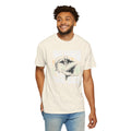 Sting Rays, Be Kind To The Sea -  Graphic Unisex Garment-Dyed T-shirt