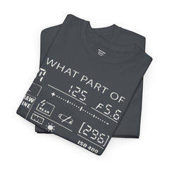 SLR CAMERA DISPLAY, Graphic Unisex Garment-Dyed T-shirt