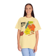 NYC Sitcoms Tour Comfort Colors T-shirt - Unisex Garment-Dyed