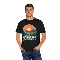 Shenandoah National Park Graphic, Comfort Colors Soft Relaxed Fit Unisex Garment-Dyed T-shirt