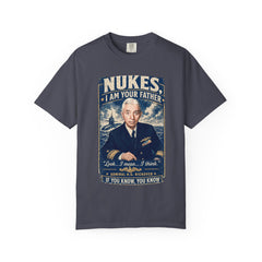 Nukes I Am Your Father Vintage United States Navy Nuclear Power Submarine Graphic T-Shirt