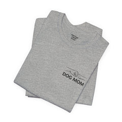 Dog Mom T-Shirt — Personalized Your Dog Image  Tee (Custom Name)