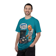 Grill Master Grandpa Funny BBQ T-Shirt — "Whoops! Pretending to Grill for a Photo" Graphic Tee