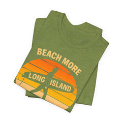 Turtle Beach Vibes Unisex Tee - Surf's Up Long Island | Summer Shirt