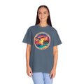 Josies On A Vacation Far Away Graphic Unisex Garment-Dyed T-shirt