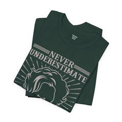 Never Underestimate the Power of a Barber Tee - Unisex Short Sleeve Shirt, Barber Gift, Hair Stylist Apparel, Funny Barber Shirt, [...]