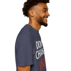 Unisex Garment-Dyed T-shirt with 'Don't Change INXS' Design - Casual Style, Music Lover Gift, Festival Wear, Retro Fashion, Everyday Comfort