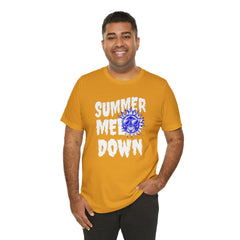 Summer Meltdown Graphic Tee — "Summer Melt Down" Sun Design