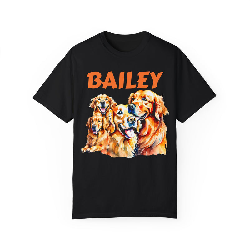 Comfort Colors Dog TShirt,Gift For Him,Use Your Own Dog Pictures,Dogs Name Tee,Gift For Her,Personalized Pet Shirt,Dog Lover Tee,Womens Tee