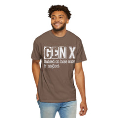 Raised on Hose Water and Neglect — Retro Graphic T-Shirt (Vintage Gift for Gen X)