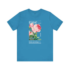 Rose Definition Unisex Tee - Symbol Of Romance, Love, Beauty And Courage