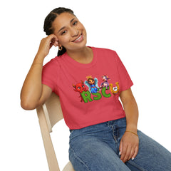 Russell Sage College Mascots Unisex T-Shirt - Personalize your shirt with your grad year by entering it in the notes field before you hit the checkout button