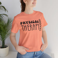 Physical Therapy Unisex Tee - Spine Graphic Gift for PT Student