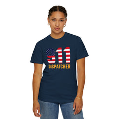 Vintage 911 Dispatcher Garment Dyed T-Shirt