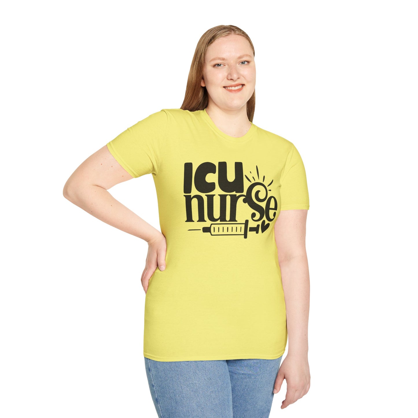 ICU Nurse - Unisex Softstyle Tee