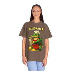 Alligrater Chef Funny Gator Grating Cheese T-Shirt