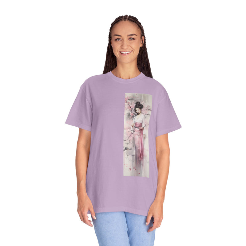 Japanese Woman Water Color - T-Shirt