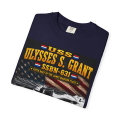 USS Ulysses S. Grant SSBN-631 41 For Freedom T-Shirt — "Let Us Have Peace" Quote