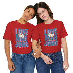 Love Mahjong Graphic Unisex Tee