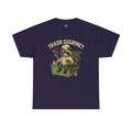 Trash Gourmet Unisex Heavy Cotton Tee, Funny Graphic T-Shirt, Quirky Casual Wear, Unique Gift for Food Lovers, Eco-Friendly Apparel
