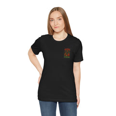Funny Eerie Adventure Unisex Tee - Olympic National Park Camping Shirt, Bigfoot, Aliens and Bears by the Campfire