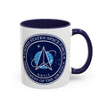 SPACE FORCE Emblem Accent Mug