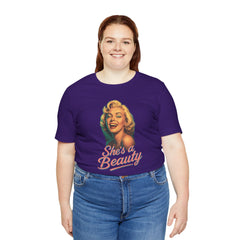 Vintage Marilyn Monroe Shes A Beauty Unisex Tee