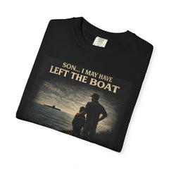 Submarine Brotherhood Navy T-Shirt — "Son...I May Have Left the Boat" Memorial Tee
