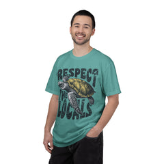 Respect the Locals T-Shirt — Sea Turtle Conservation Graphic Tee
