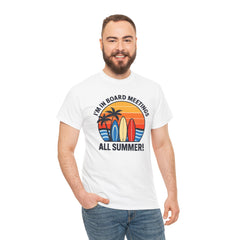 Summer Vibes Tee - Fun Casual Wear for Beach Lovers, Humor Tee, Gift for Surfing Enthusiasts, Summer Fashion
