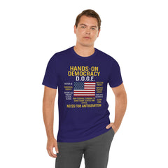 Hands-On Democracy Graphic Tee - Unisex